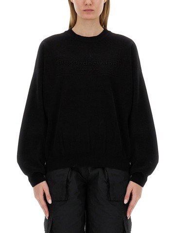 alexander wang sweatshirt with logo