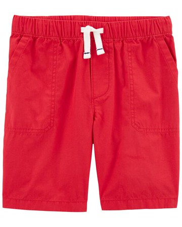 Kid Pull-On Poplin Shorts