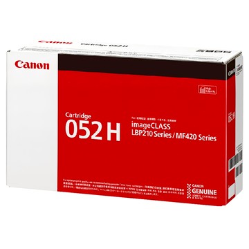 Canon 佳能 CRG-052H 正品碳粉匣  黑色  1個