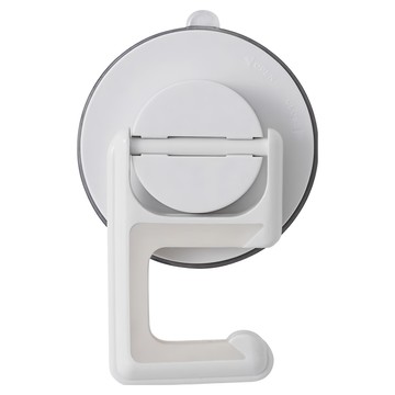 小麥購物 無痕吸盤拖把架 吸盤款 L949  1個  白色