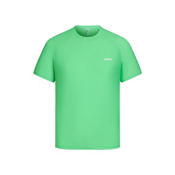 運動T恤 SHIRTKC7522MFTS38 吸濕排汗 男上衣 青粲綠色 1011650-327