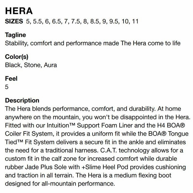 RIDE ライド スノーボード ブーツ HERA AURA 23-24 モデル RIDE ライド スノーボード ブーツ HERA AURA 23-24 モデル