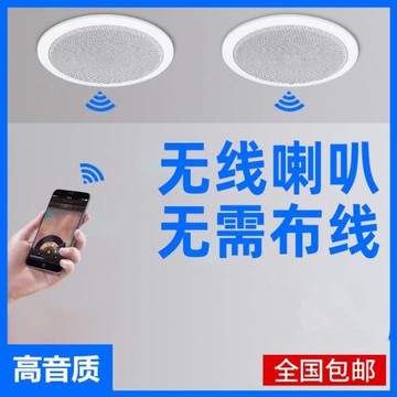 柏林之聲音效無線吸頂音響天花吊頂喇叭套裝家用客廳室內店鋪