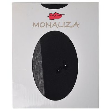 REGART系列 MONALIZA 日本製左腳踝高跟鞋愛心水鑽圖騰花紋褲襪(黑色/M-L)