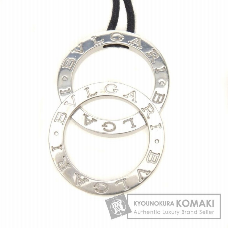 BVLGARI ブルガリ ロゴマーク ネックレス シルバー レディース 中古 | LINEショッピング