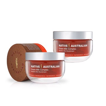 【澳洲Native】山羊奶曼努考蜂蜜滋養綜合霜(2 入組 150g/罐 深層養護系列) 即期品-2026年11月到期