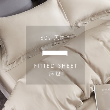 AnD HOUSE天絲60支-人氣奶茶色系 淺茶米 奶霜白 榛果棕 香檳金 流光金 香谷棕 | 單品床包