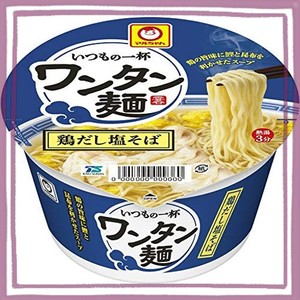 マルちゃん いつもの一杯 ワンタン麺 鶏だし塩そば 95G ×12個