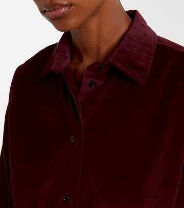 Max Mara Fertile cotton velvet bodysuit