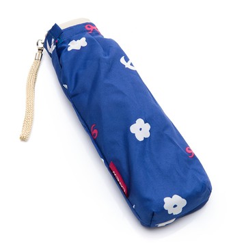 輕量手開三折扁傘-紺藍(289418972)