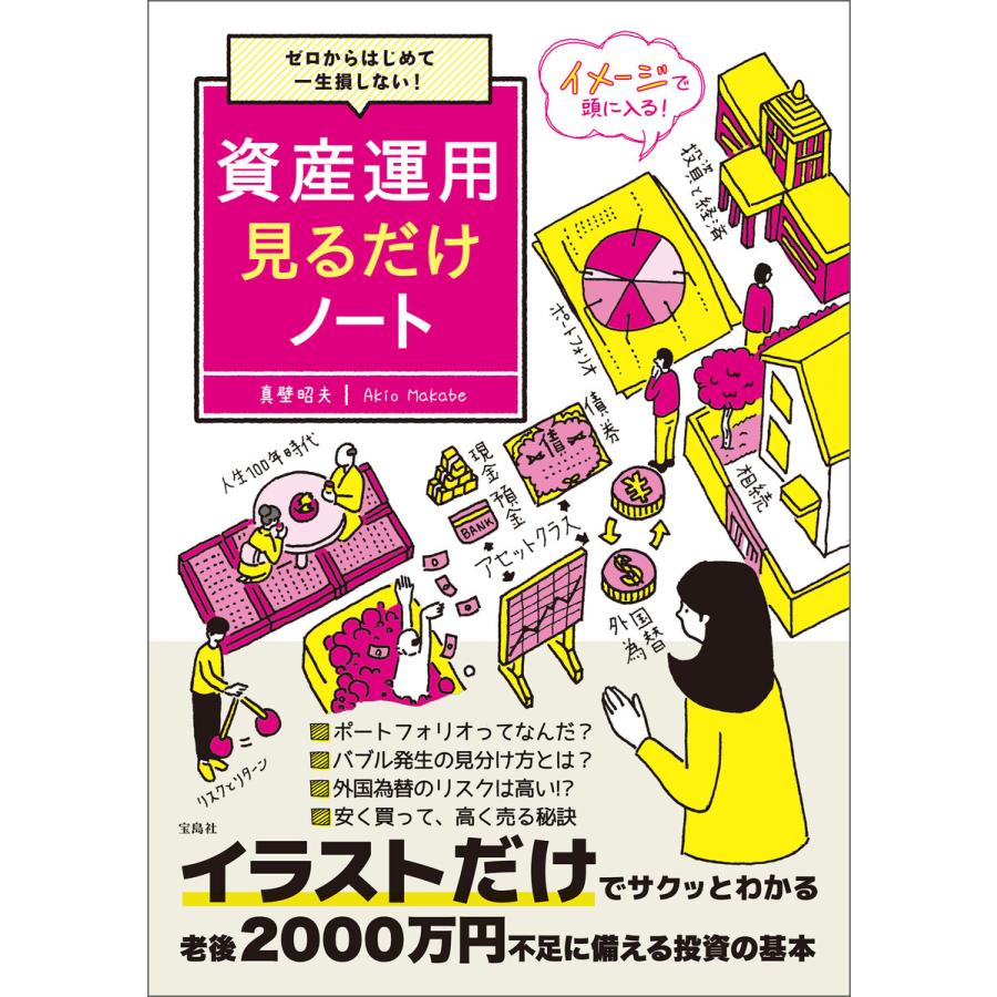 ゼロからはじめて一生損しない! 資産運用見るだけノート 電子書籍版   著:真壁昭夫