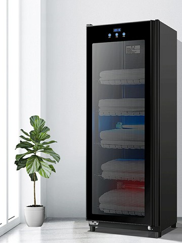 毛巾消毒柜美容院商用專用拖鞋浴巾紫外線小型衣物理發店毛巾柜