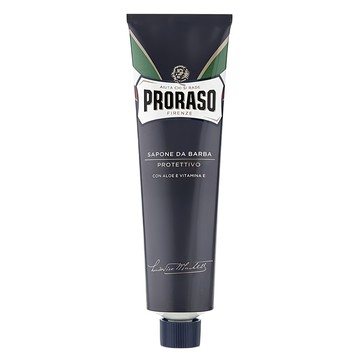 PRORASO 刮鬍膏 保濕 麝香 藍標 150ml  1個