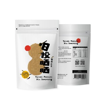 日投晒晒-花生+麥芽糖+小魚乾+蔥辣(100g)【四入組】