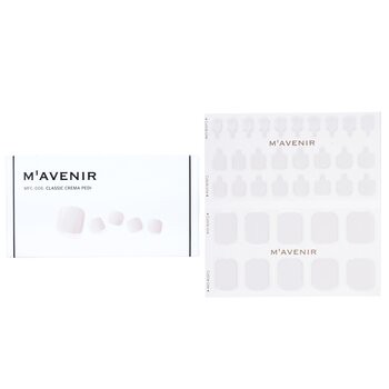Mavenir Mavenir 指甲貼 (白色) - # Classic Crema Pedi 36pcs-美容工具