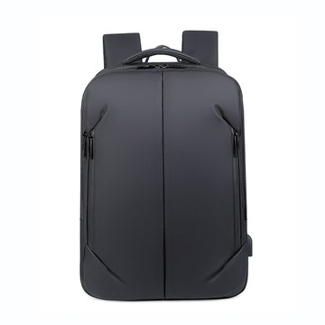 【品樂．CAMO】CAMO大容量USB旅行商務電腦後背包(黑色)