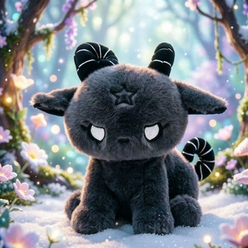 🌞包包優選寶藏品🌟🌟搞怪地獄使者惡魔毛絨公仔玩偶高顏值獨特風格送人生日禮物很治癒🌞