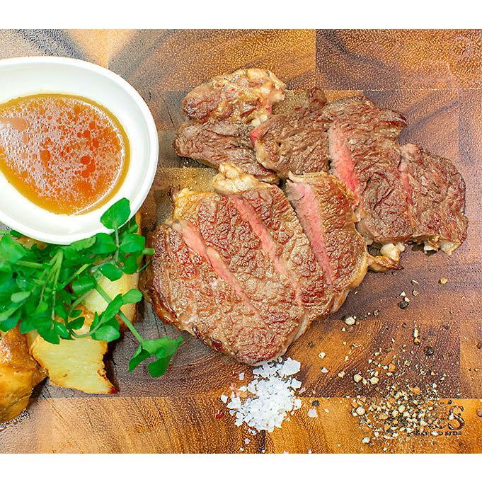 ニュージーランド産 グラスフェッドビーフ リブロースステーキ 1kg（200g×5枚セット）放牧牛 牛肉 赤身 個包装