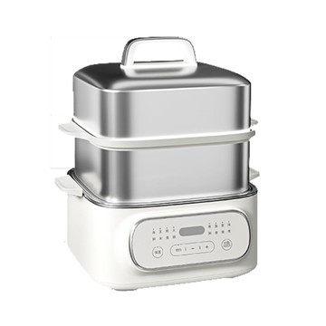 SONGEN 日系多功能雙層智慧型蒸煮鍋/電火鍋/電蒸鍋/美食鍋/料理鍋 SG-1022MS-Q