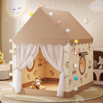 帳篷室內游戲屋小房子城堡公主屋睡覺過家家玩具蚊帳生日禮物207M 快速出貨