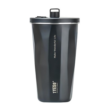 SUNORO 不銹鋼咖啡杯  600ml  1個  黑色