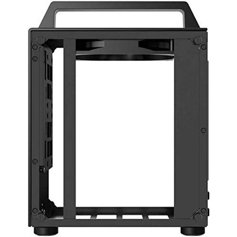 JONSBO 側面ガラスパネルのアルミニウムMini-ITX PCケース T8-BLACK