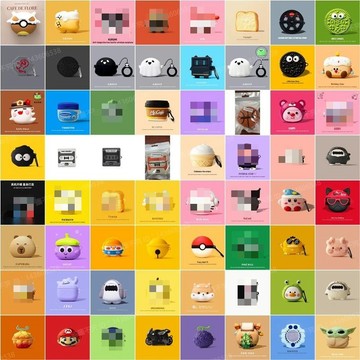 三星Galaxy Buds3/Buds3 Pro保護殼 三星 Buds3 FE耳機殼 保護套 卡通矽膠軟殼 充電防摔殼