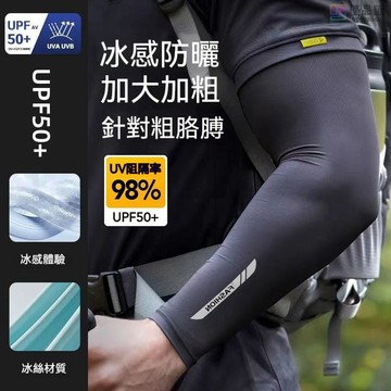🔥優品匯🌞UPF50+ 防曬袖套 抗uv 吸汗 冰絲袖套 涼感袖套 外送員必備 輕薄透氣 防曬手套 冰涼袖套 不起球