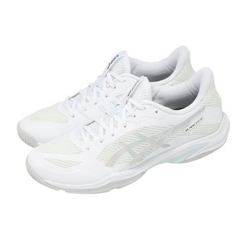 Asics 亞瑟士 羽球鞋 Blade FF 2 男鞋 女鞋 白 銀 輕量 抓地 運動鞋 1073A089100