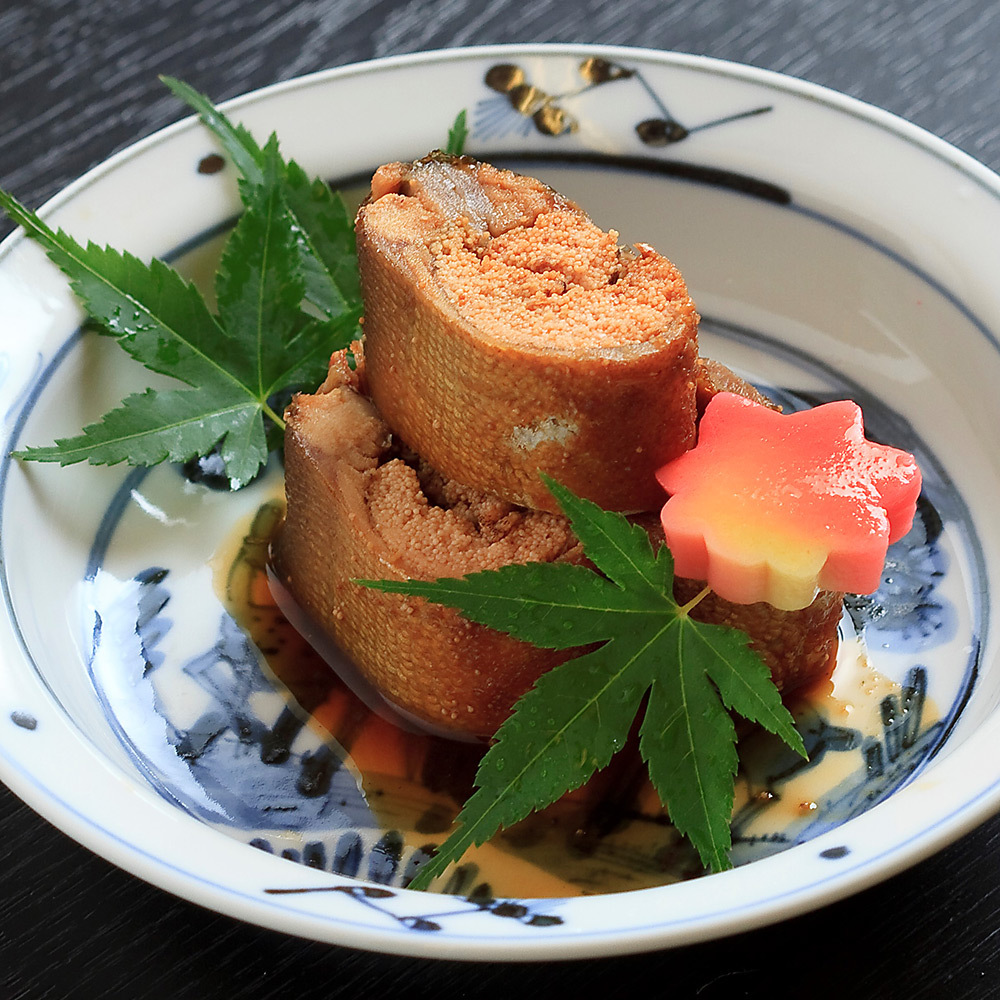 日本料理 ひら井 子持ち鮎昆布巻・赤煮・お茶漬け鰻3本セット