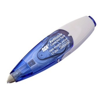 蝦皮隔日到貨 手牌 修正帶CT-205 5mmx6M (藍色) 墊腳石購物網