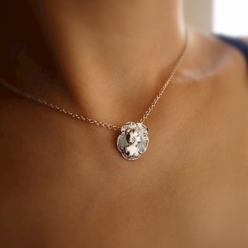 Madam Kate 手工銀飾訂製-我從法國來系列-花神/墜不含項鏈