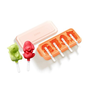 美國 ZOKU 貓狗冰棒模具組 (4支入) 冰棍 雪糕模具 矽膠模具