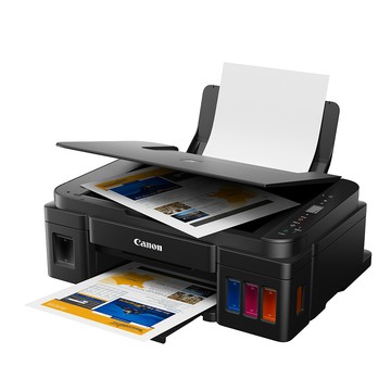 Canon PIXMA G2010 高速三合一連續供墨印表機(噴墨印表機/連供/滿版列印/複印/掃描/適用GI-790)