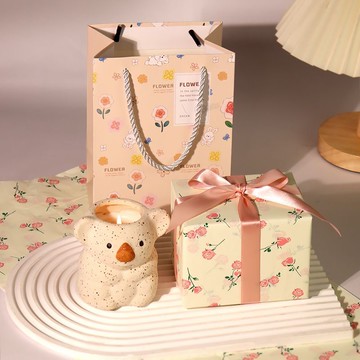 香薰蠟燭禮盒套裝高顏值送人生日禮物閨蜜女生伴手禮520情人節ins d7198