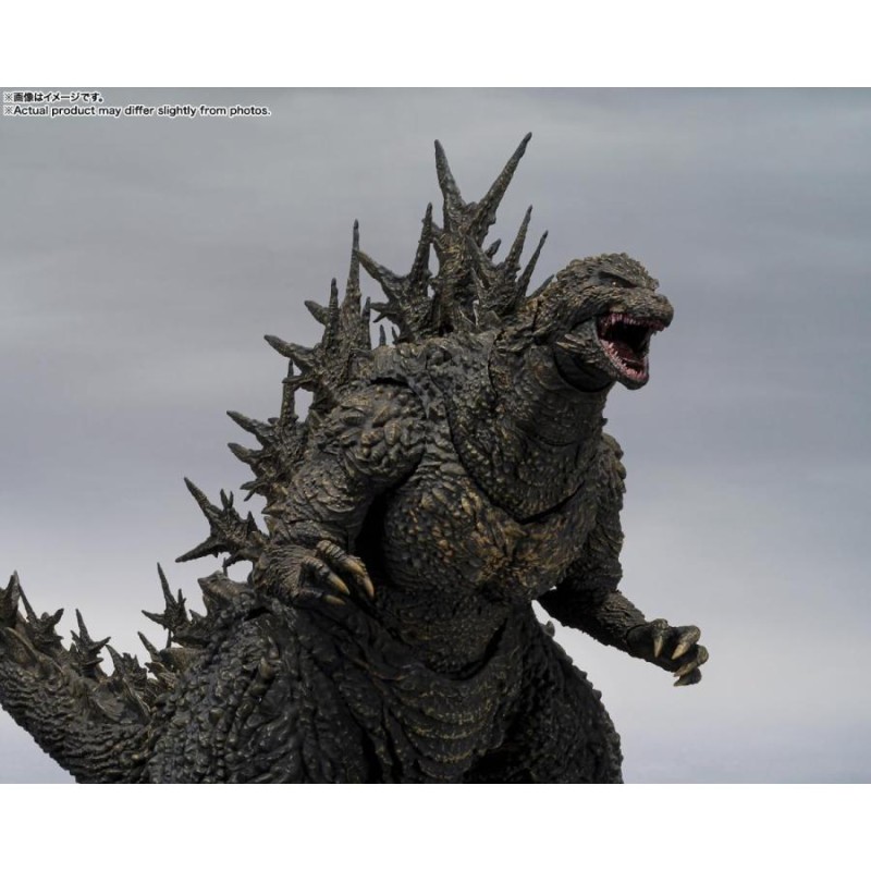 新品 S.H.MonsterArts ゴジラ (2023) 約160mm PVC製 塗装済み可動 ...