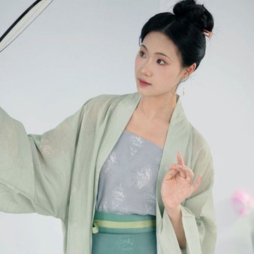 【鷺影蓮池】新中式復古 真絲吊帶漢服內搭