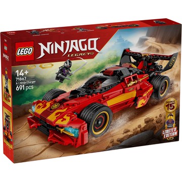 【必買站】樂高 LEGO 71867 X-1 忍者電極跑車 15 週年紀念版 樂高® Ninjago系列