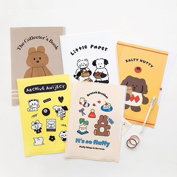 Romane 3層L型文件夾