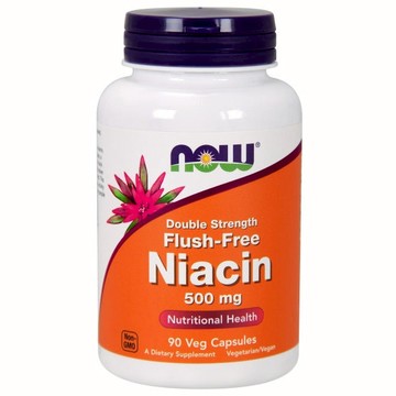 Flush Free Niacin 90 Veg Caps by Now Foods