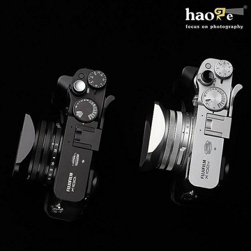 富士x100v相機方形遮光罩 送49MM轉接環 金屬蓋 x100f x100t