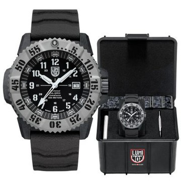 LUMINOX 雷明時 MIL-SPEC 鈦金屬圈軍規耐衝擊300米軍用手錶 套錶 夏日煥新提案 送禮推薦-46mm 1LM-3351SET