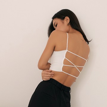 線條美背絲滑馬甲無痕BRA TOP