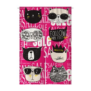 【客製化門簾】【贈桿發票】櫃子遮擋簾 日本製門簾 門簾客訂 掛簾一片式 厨房門簾 客製窗簾 掛簾遮擋布 門簾招財