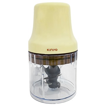 Kinyo 多功能電動食物調理機  207 x 116mm  電動 黃色 + 透明色  1個