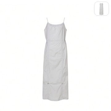 【FILA】女性 平織洋裝-淺灰 5DRZ-1228-GY