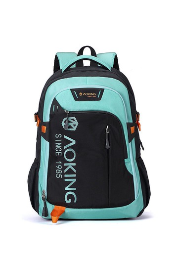 AOKING懸浮護脊減重人體工學書包背包 SN57605 綠色