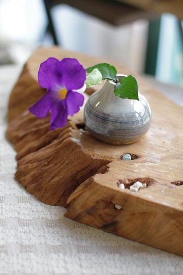 手工絞胎日本陶/瓷土小花瓶14