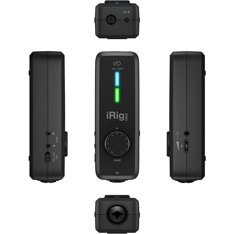 IK Multimedia iRig PRO I O ハイエンド・オーディオ MIDIインターフェイス IP-IRIG-PROIO-AS国内