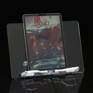 透明亞克力手機支架可調整平板支架床頭手機架新品平板通用